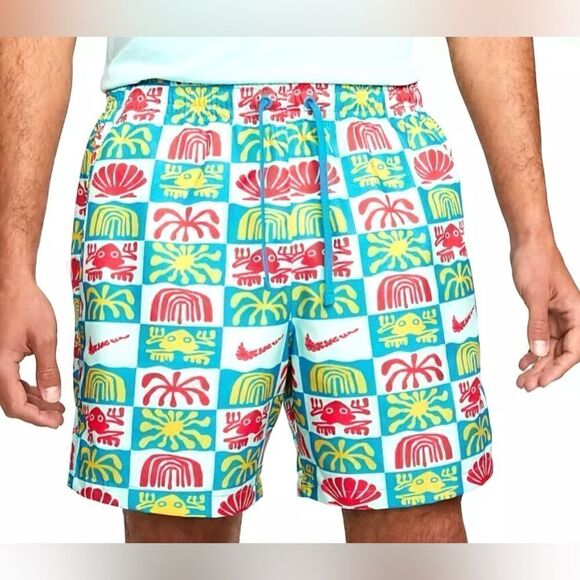 Nike Sportswear Spring Break Vacation Men's Woven Flow Shorts - Picture 1 of 9